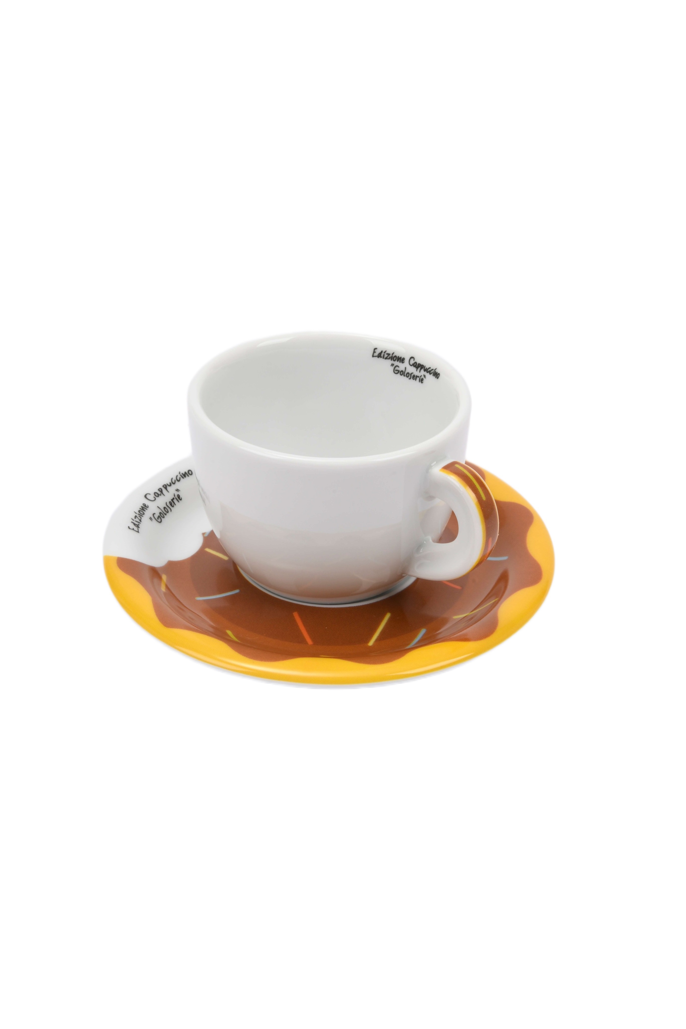 ANCAP Edex Goloserie İki Kişilik Cappuccino Fincan ve Tabak Takımı - 190 ml - 4 Parça